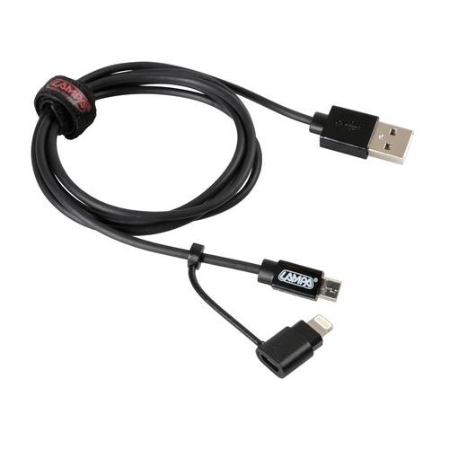 Hybrid 2 in 1, cavo Lightning e  Micro USB Cavo specifico per la ricarica