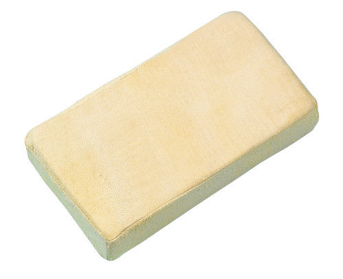 Cuscinetto scamosciato - L In vera pelle - 18x10x4 cm - 8000692371534