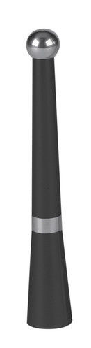 Alu-Tech Micro2 -    5 mm - Nero Stelo antenna in lega di alluminio, Sostituisce