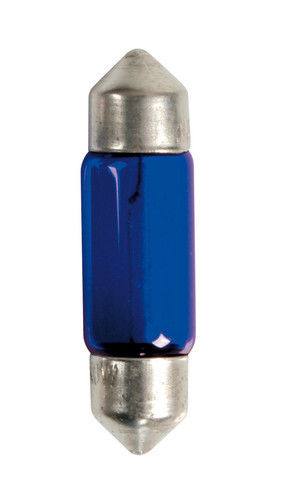 12V Lampada siluro Blu-Xe - C10W - 11x35 mm - 10W - SV8,5-8 - 2 pz - D/Blister -