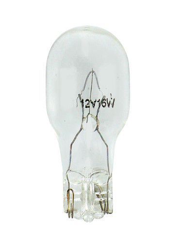 12V Lampada con zoccolo vetro - W16W - 16W - W2,1x9,5d - 2 pz - D/Blister Per lu