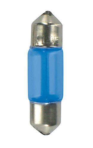 12V Lampada siluro Blu-Xe - 8x28 mm - 10W - SV7-8 - 2 pz - D/Blister - - 8000692