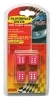02461California-Dices Rosa Set 4 tappi coprivalvola stile custom USA per auto