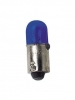 12V Lampada micro - (T4W) - 4W - BA9s - 2 pz - D/Blister - Blu Per luce di posiz