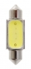 12V Mega-Led 5 - 2 super chips + 3 chips - (C5W) - 11x35 mm - SV8,5-8 - 1 pz - D