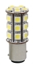 12V Hyper-Led 81 - 27 SMD x 3 chips - (P21/5W) - BAY15d - 1 pz - D/Blister - Bia