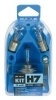 Kit lampade di ricambio 8 pz, alogena H7 - 12V 5 lampade + 3 fusibili - Omologaz
