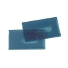 Coppia custodie in plastica rigida per  tessere, carte