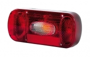 Europa, fanale posteriore 6 funzioni 12V - Sinistro Posizione, stop, direzione,