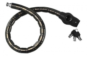 Boa, cavo antifurto     23 mm in acciaio plastificato - 120 cm Con rivestimento