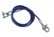 Cavo traino in acciaio 5000 kg Diametro 8 mm. Cavo plastificato da 3,5 mt - - 80