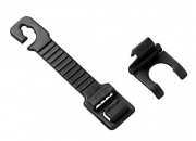 Hang-On 2 in 1 Portabottiglie e portasacchetti. Si applica all   asta poggiatest