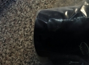 MANICOTTO DRITTO IN SILICONE PER FILTRI SPORTIVI BMC DIAMETRO 70 NERO