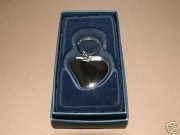 PORTACHIAVI A FORMA DI CUORE IN SILVER