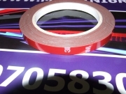 Biadesivo Per Carrozzeria Rotolo mm. 9 x mt. 5  SPESSORE 0,8 mm
