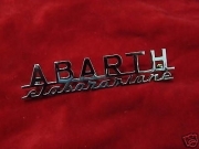 SCRITTA ABARTH ELABORAZIONE