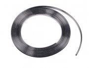Profilo adesivo cromato nero - 4 m - 9 mm Pu   essere curvato e tagliato a misur