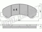 KIT PASTIGLIE FRENO FRI-TECH 637.0 Isuzu NPR (98>)