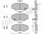 KIT PASTIGLIE FRENO FRI-TECH 375.0 Hyundai H100 2,4I-2,5D-Td (93>)