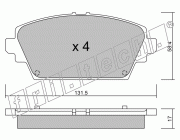 KIT PASTIGLIE FRENO FRI-TECH 480.0 Nissan Primera Tt (01>)