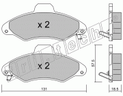 KIT PASTIGLIE FRENO FRI-TECH 073.1 Ford Escort 1,3-1,4 (95>98)(Bdx)