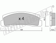 KIT PASTIGLIE FRENO FRI-TECH 048.0 Lada Niva (Bdx)