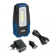 GL-2, lampada ispezione ricaricabile a LED COB - 12/24/230V