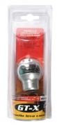 GT-X - Pomello leva cambio - Cromo Alluminio / cromo - Attacco universale - 8000