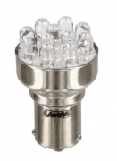 12V Lampada Multi-Led 11 Led - (PY21W) - BAU15s - 1 pz - D/Blister - Arancio Per