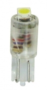 12V Hyper-Led 2 - 1 SMD x 2 chips - (T5) - W2x4,6d - 2 pz - D/Blister - Bianco -