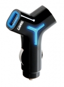 Y-Type, presa a 2 porte Usb con circuiti separati, 12/24V  Doppio circuito separ