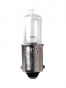 12V Lampada alogena micro - H6W - 6W - BAX9s - 2 pz - D/Blister - Bianco Per luc