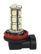 12V Hyper-Led 54 - 18 SMD x 3 chips - (H8) - PGJ19-1 - 2 pz - Scatola Plast. - B