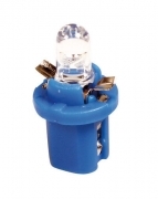 12V Lampada cruscotto 1 Led - B8,5d - 2 pz - D/Blister - Verde - Lampade special