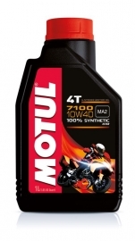 MOTUL 7100 4T 10W40 100% sintetico JASO MA2 M033MOT117 API SG/SH/SJ/SL/SM/SN