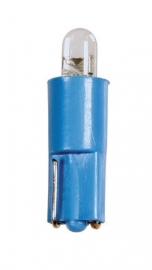 12V Kit Lampade cruscotto 1 Led - (T3) - W2x4,6d - 5 pz - D/Blister - Rosso - La