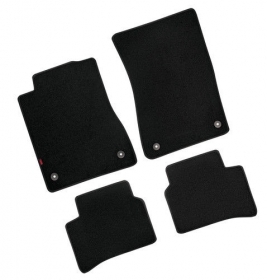 Set tappeti su misura in moquette - Nero -  Mercedes Classe E 4p (3/02>2/09) -