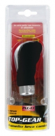 00118 Top Gear Pomello leva cambio Nero Alluminio e pelle Per leve cambio standa