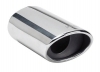 TS-17 Pilot-2 Terminale di scarico in lega di acciaio, rivestimento inox lucidat