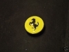 4 COPRIMOZZO ADATTABILI  LOGO CAVALLINO SFONDO GIALLO
