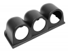 Portastrumenti cruscotto 3 fori (52 mm) - Nero -  - 8000692100646