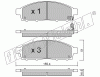KIT PASTIGLIE FRENO FRI-TECH 807.0 Mitsubishi L200 (06>)