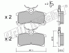 KIT PASTIGLIE FRENO FRI-TECH 465.0 (P) Toyota Avensis (01>03)(Uk)