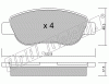 KIT PASTIGLIE FRENO FRI-TECH 797.0 Renault Megane 1.4i (82 Hp) (03>)