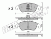KIT PASTIGLIE FRENO FRI-TECH 791.6 Ford Focus RS 2.5i 20V Turbo (09>)