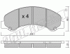 KIT PASTIGLIE FRENO FRI-TECH 637.0 Isuzu NPR (98>)