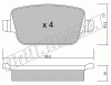 KIT PASTIGLIE FRENO FRI-TECH 796.0 (P) Ford Mondeo (07>)