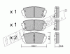 KIT PASTIGLIE FRENO FRI-TECH 800.0 (P) Kia Carens (06>)