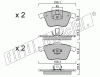 KIT PASTIGLIE FRENO FRI-TECH 565.3 Volvo V50 2.5i 20V 04->