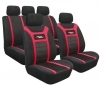 High-Gear, set fodere coordinate - Rosso  Fronte: tessuto in velluto di polieste